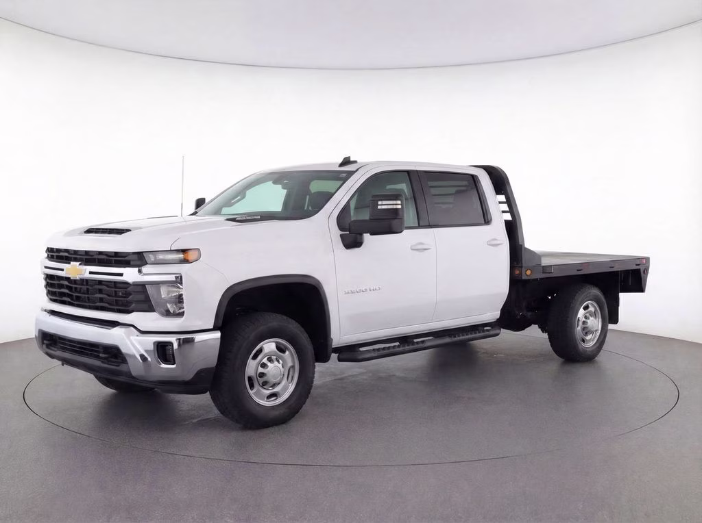 2024 Summit White Chevrolet Silverado 3500HD LT 4X4 Truck