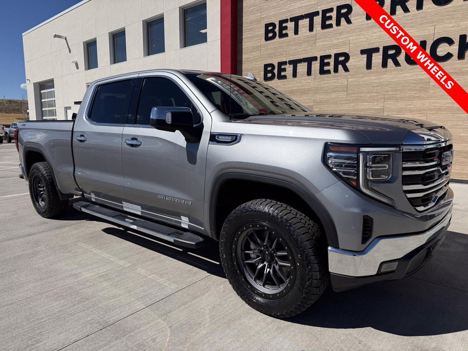 2023 Sterling Metallic GMC Sierra 1500 SLT 4X4 Truck