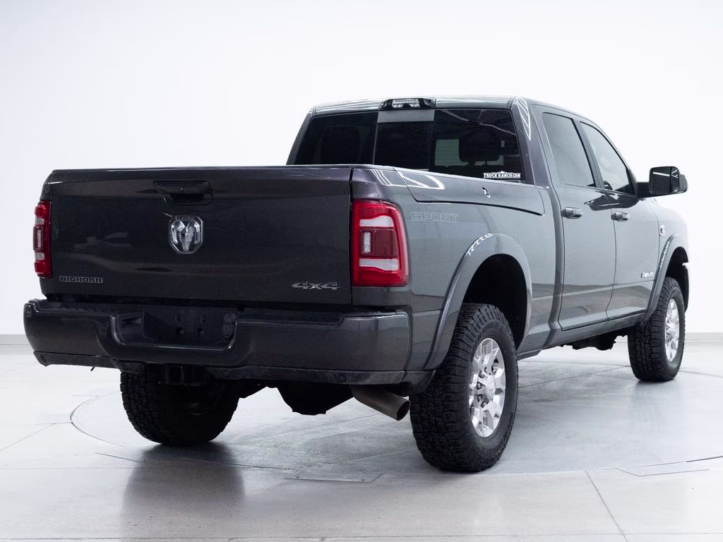 2022 Granite Crystal Metallic Clearcoat Ram 3500 Laramie 4X4 Truck
