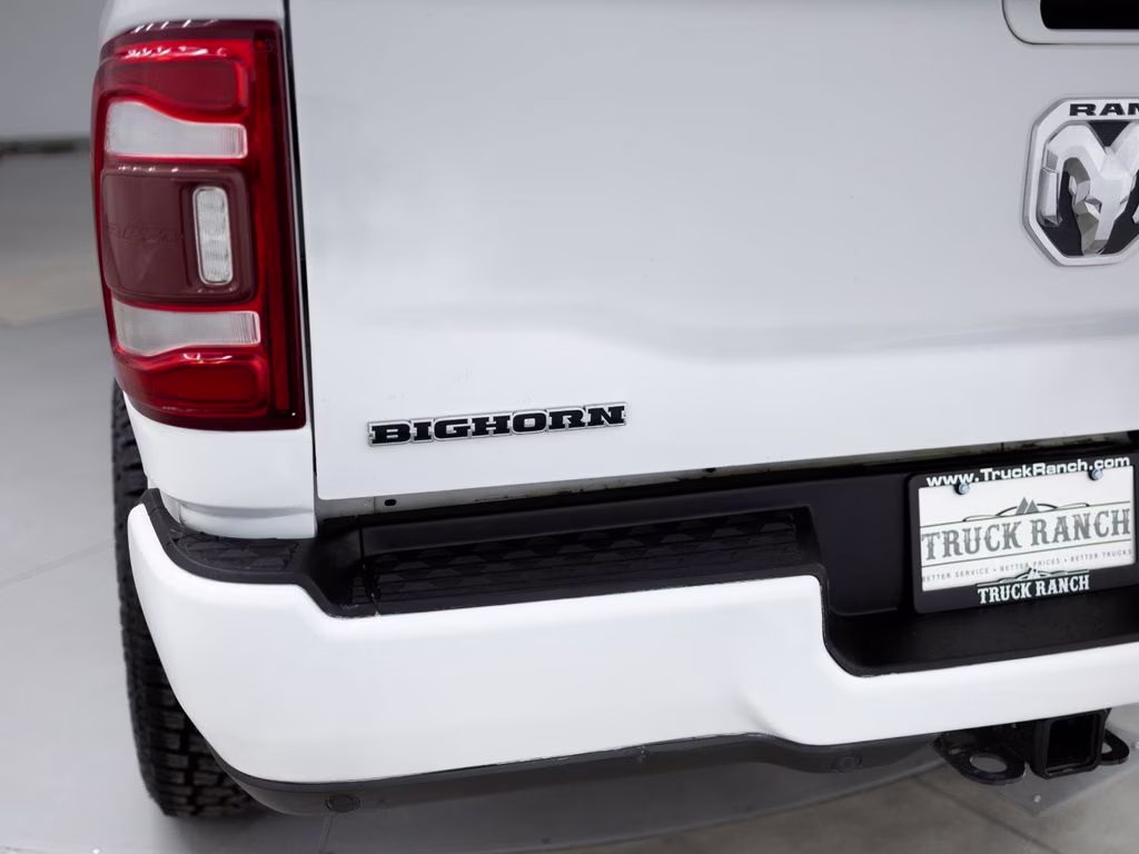 2021 Bright White Clearcoat Ram 2500 Big Horn 4X4 Truck