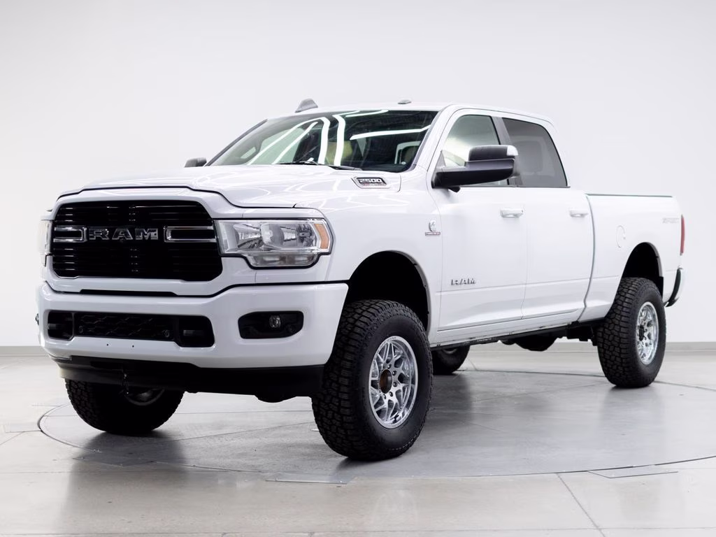 2021 Bright White Clearcoat Ram 2500 Big Horn 4X4 Truck