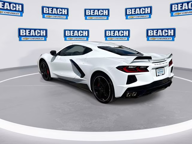 2021 Arctic White Chevrolet Corvette Stingray RWD Coupe