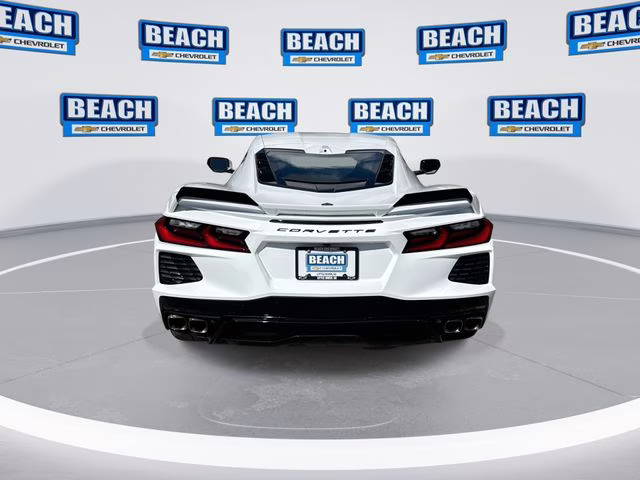 2021 Arctic White Chevrolet Corvette Stingray RWD Coupe