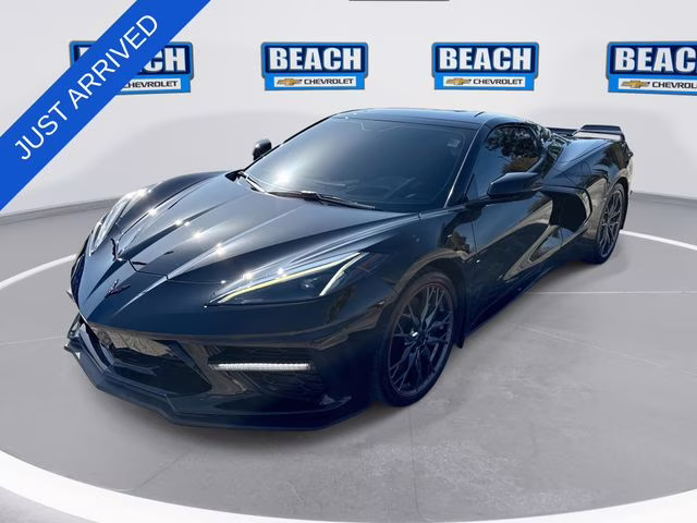 2023 Black Chevrolet Corvette Stingray RWD Convertible
