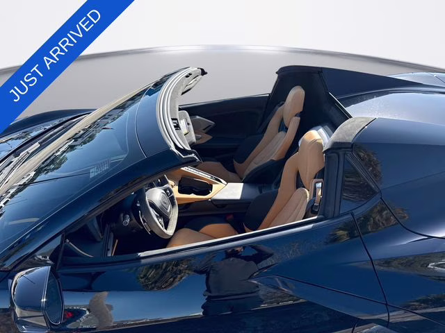 2023 Black Chevrolet Corvette Stingray RWD Convertible