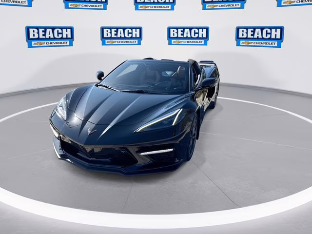 2023 Black Chevrolet Corvette Stingray RWD Convertible