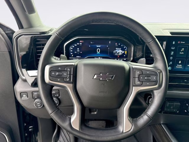 2025 Black Chevrolet Silverado 1500 LT Trail Boss 4X4 Truck