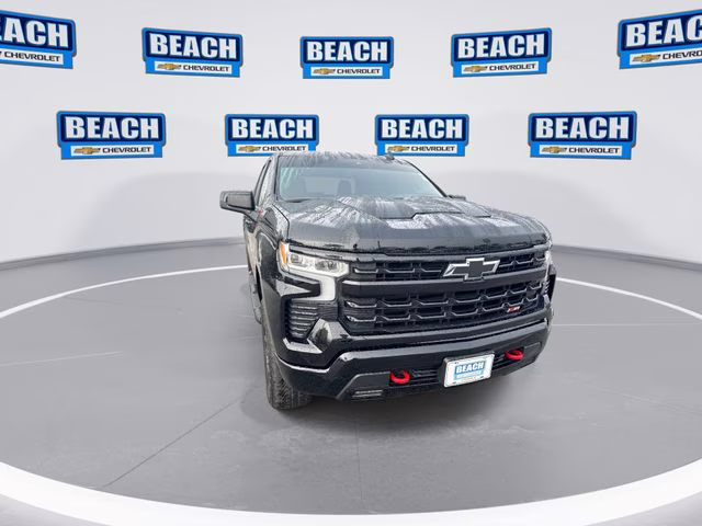 2025 Black Chevrolet Silverado 1500 LT Trail Boss 4X4 Truck