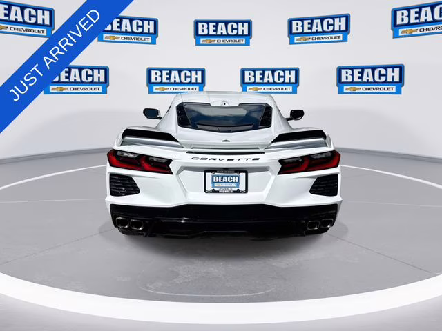 2021 Arctic White Chevrolet Corvette Stingray RWD Coupe