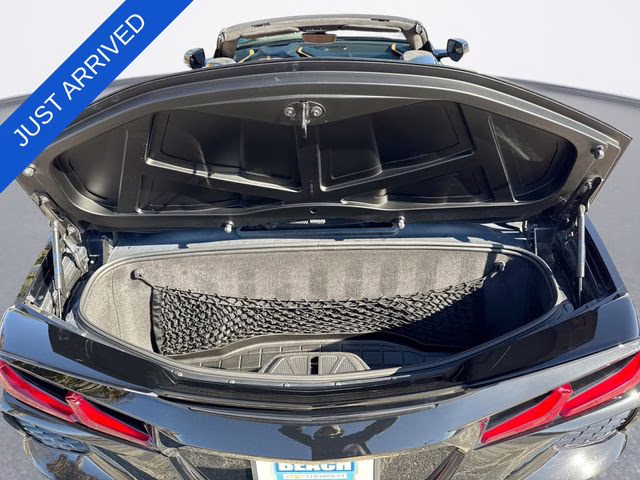 2023 Black Chevrolet Corvette Stingray RWD Convertible