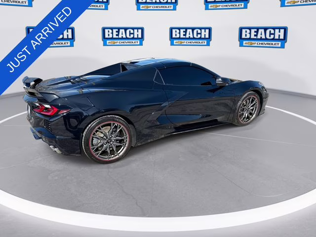 2023 Black Chevrolet Corvette Stingray RWD Convertible