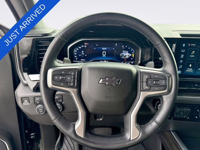 2025 Black Chevrolet Silverado 1500 LT Trail Boss 4X4 Truck