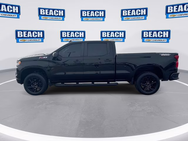 2025 Black Chevrolet Silverado 1500 LT Trail Boss 4X4 Truck