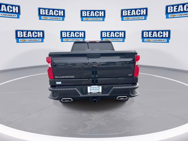 2025 Black Chevrolet Silverado 1500 LT Trail Boss 4X4 Truck