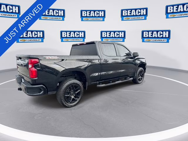 2025 Black Chevrolet Silverado 1500 LT Trail Boss 4X4 Truck