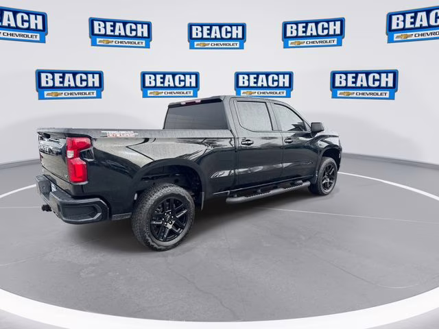 2025 Black Chevrolet Silverado 1500 LT Trail Boss 4X4 Truck