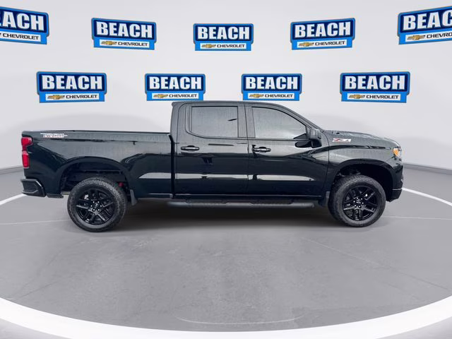 2025 Black Chevrolet Silverado 1500 LT Trail Boss 4X4 Truck