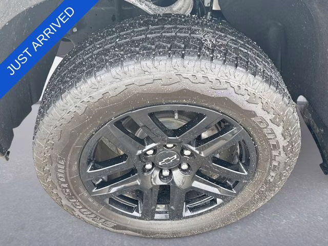 2025 Black Chevrolet Silverado 1500 LT Trail Boss 4X4 Truck