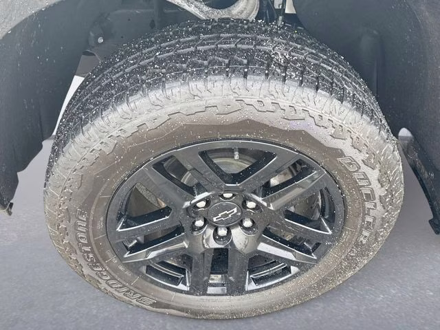 2025 Black Chevrolet Silverado 1500 LT Trail Boss 4X4 Truck