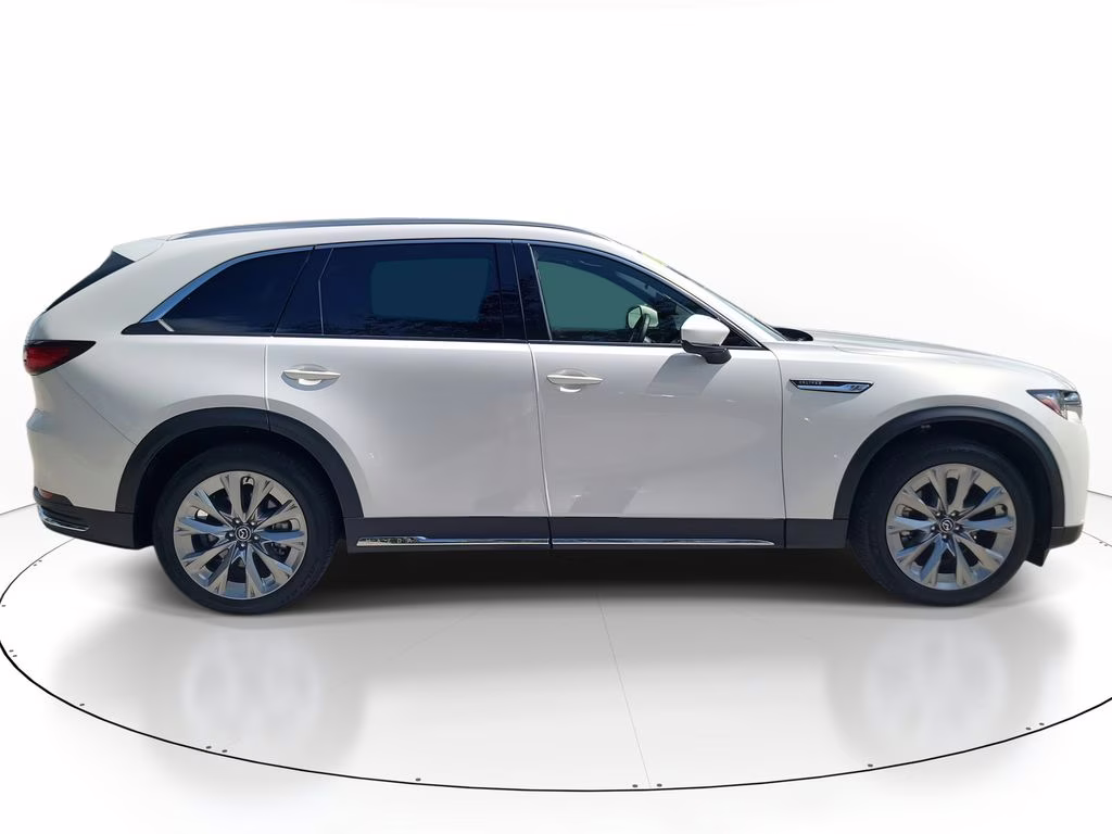 2025 Rhodium White Premium Mazda CX-90 Premium Plus Package AWD SUV