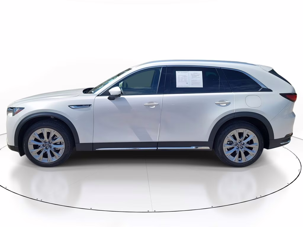 2025 Rhodium White Premium Mazda CX-90 Premium Plus Package AWD SUV