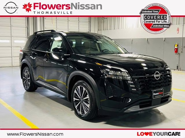 2026 Super Black Nissan Pathfinder Platinum FWD SUV