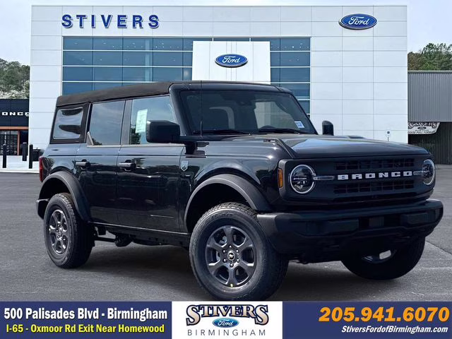 2026 Shadow Black Ford Bronco Big Bend 4X4 SUV