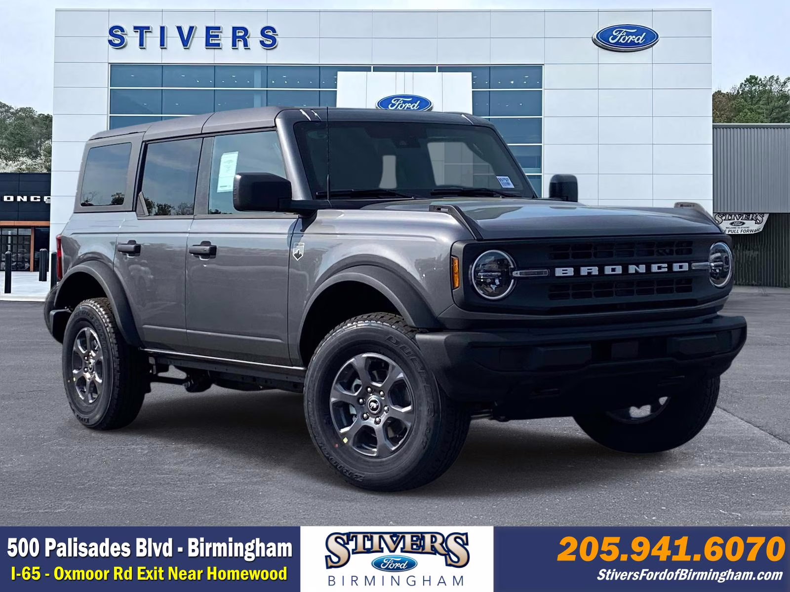 2026 Carbonized Gray Metallic Ford Bronco Big Bend 4X4 SUV
