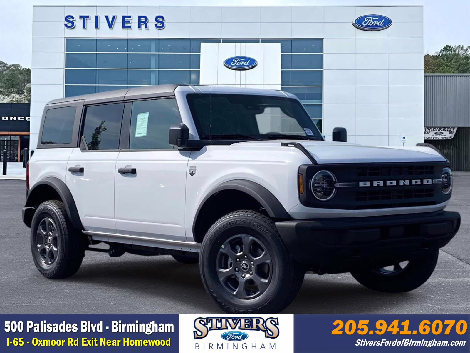 2026 Oxford White Ford Bronco Big Bend 4X4 SUV