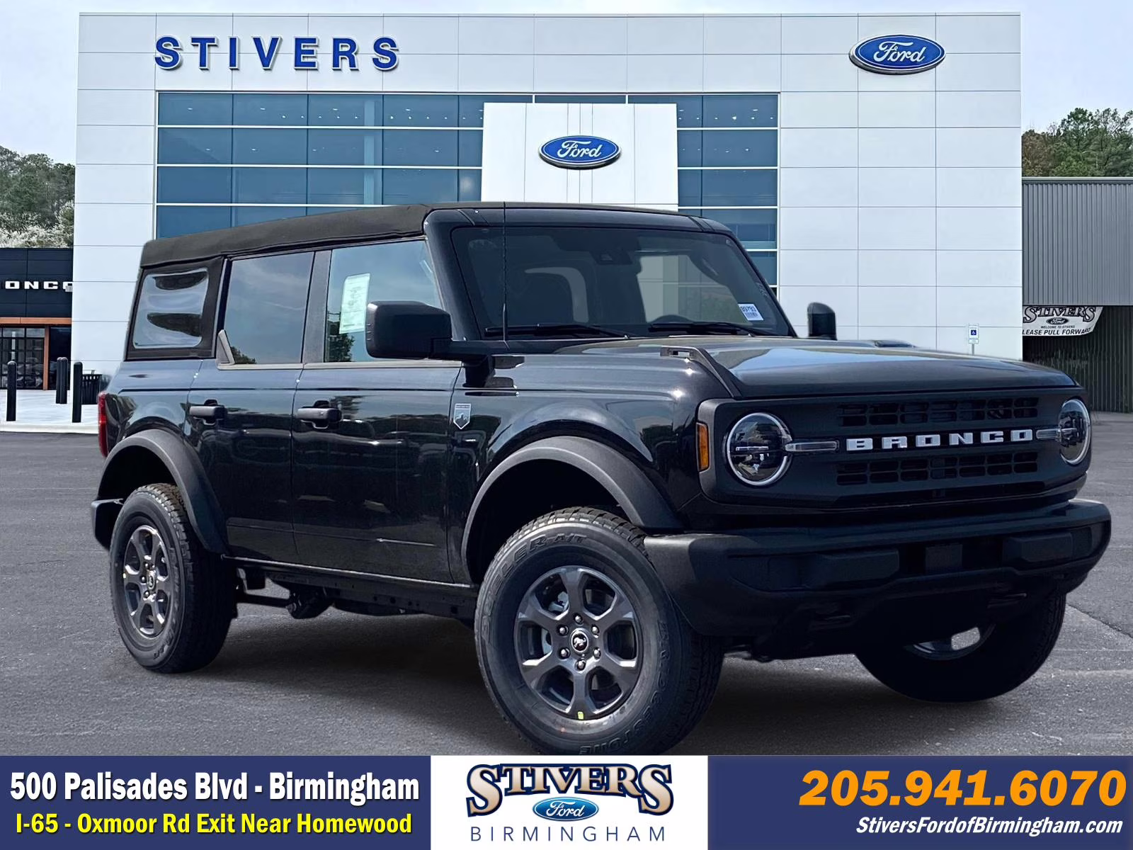 2026 Shadow Black Ford Bronco Big Bend 4X4 SUV