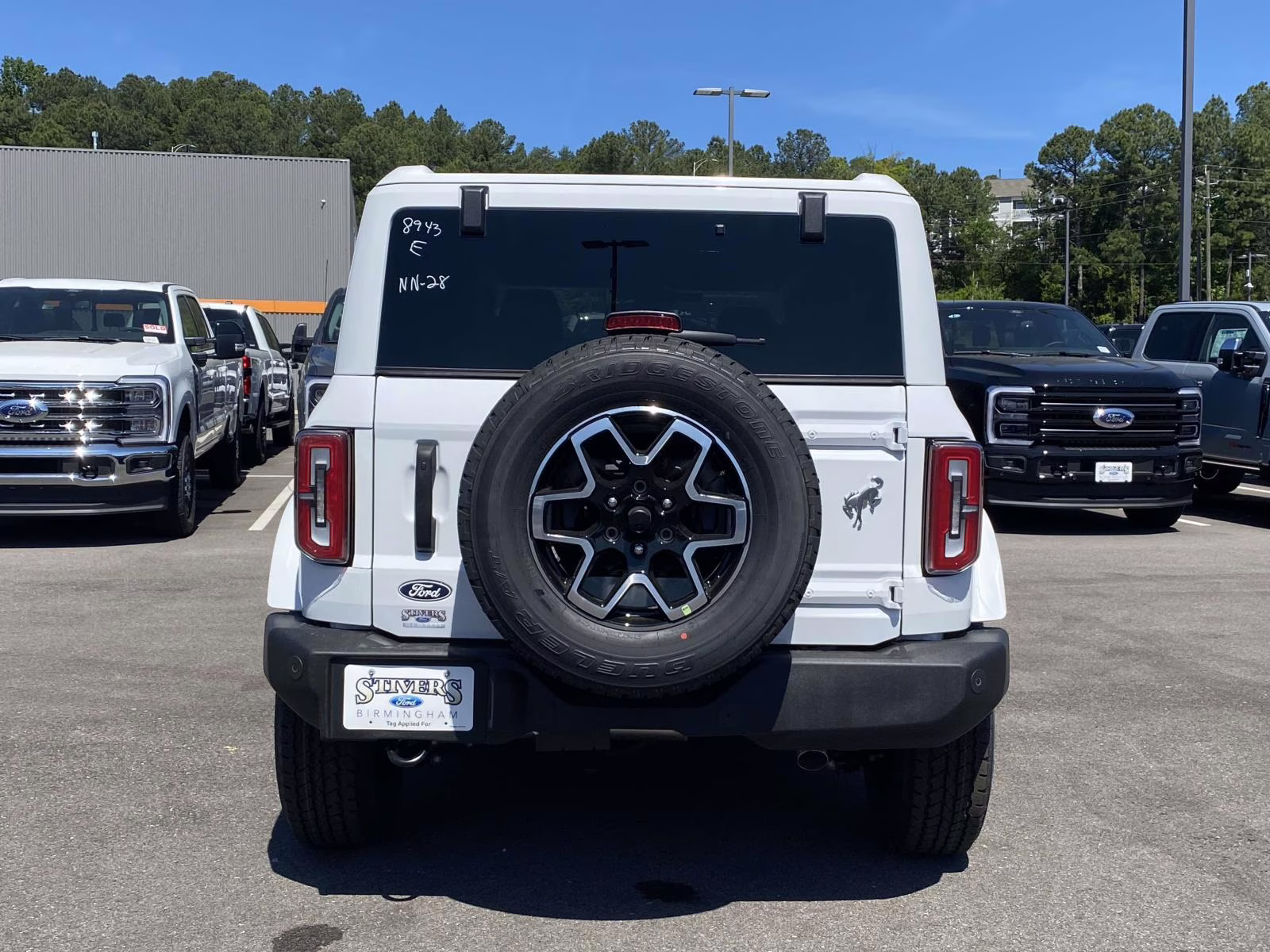 2026 Oxford White Ford Bronco Outer Banks 4X4 SUV