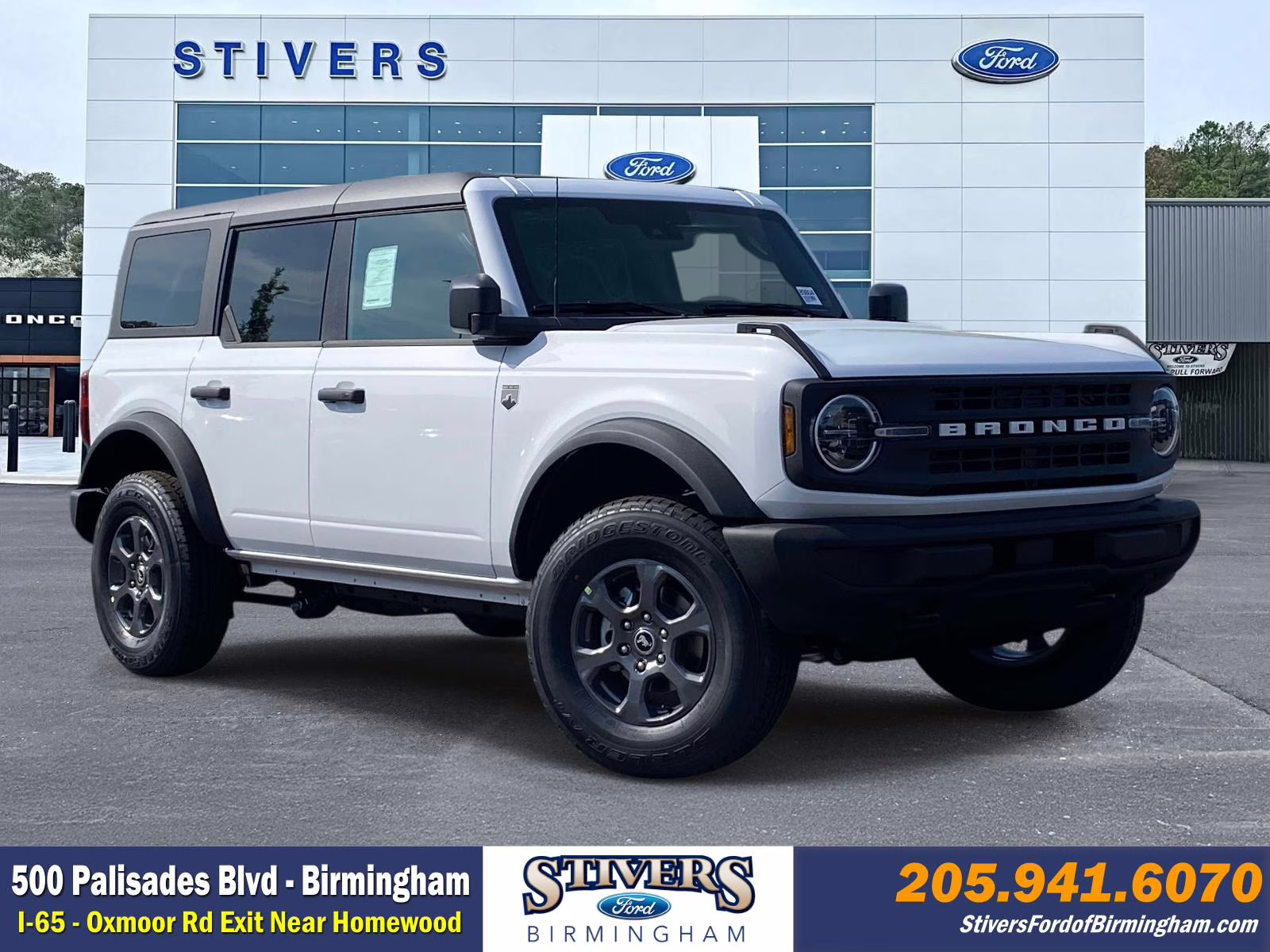 2026 Oxford White Ford Bronco Big Bend 4X4 SUV