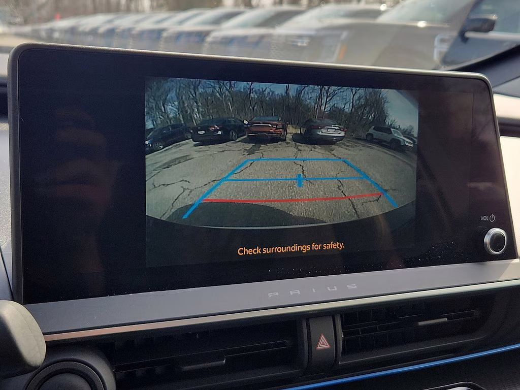 2025 Wind Chill Pearl Toyota Prius Nightshade FWD Hatchback