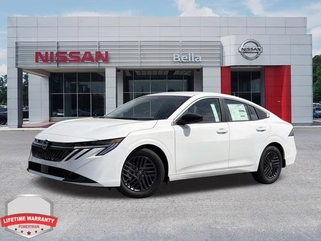 2026 Fresh Powder Nissan Sentra SV FWD Sedan