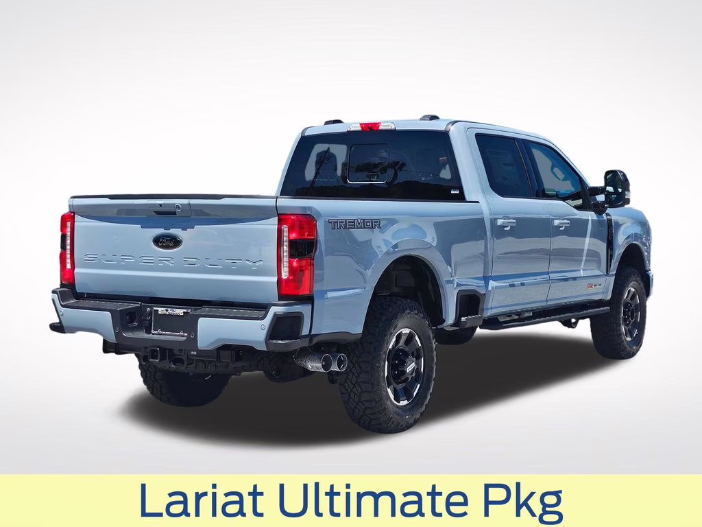 2026 Glacier Gray Metallic TriCoat Ford Super Duty F-350 SRW Lariat 4X4 Truck
