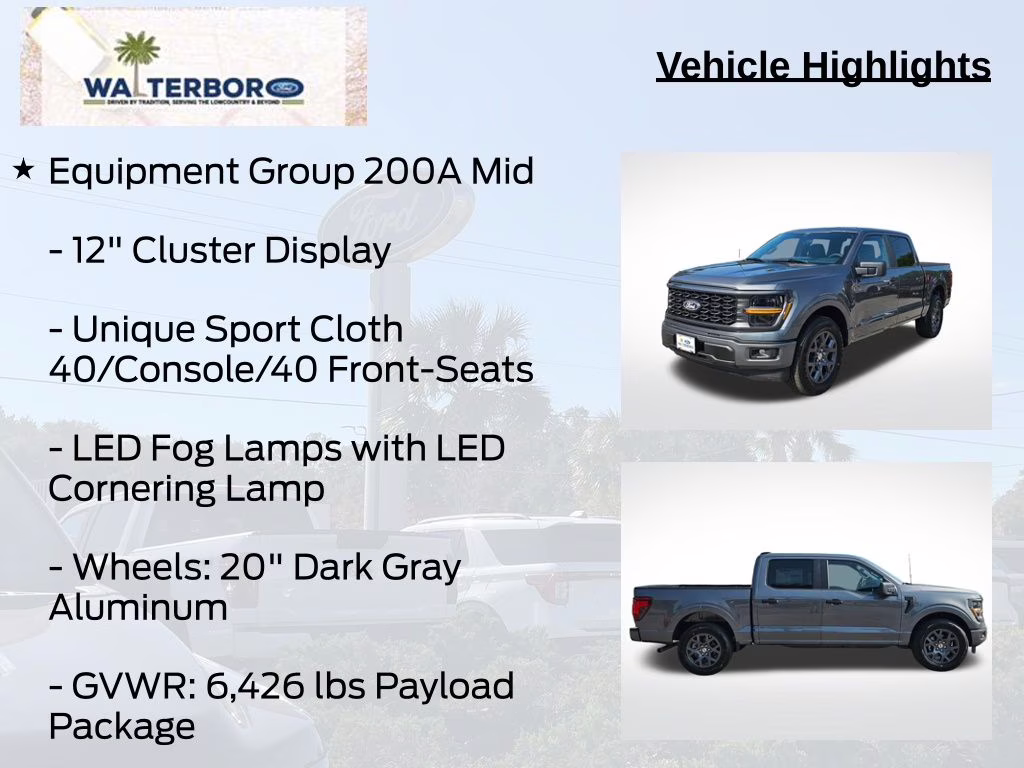 2026 Carbonized Gray Metallic Ford F-150 STX RWD Truck