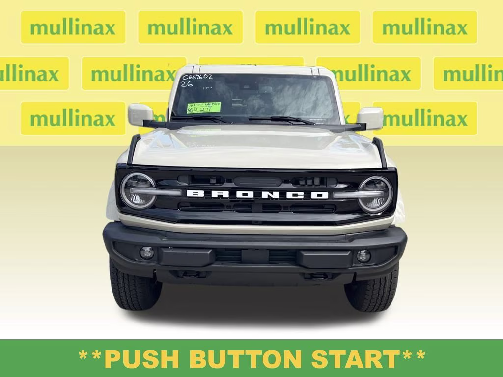 2026 Desert Sand Ford Bronco Outer Banks 4X4 SUV