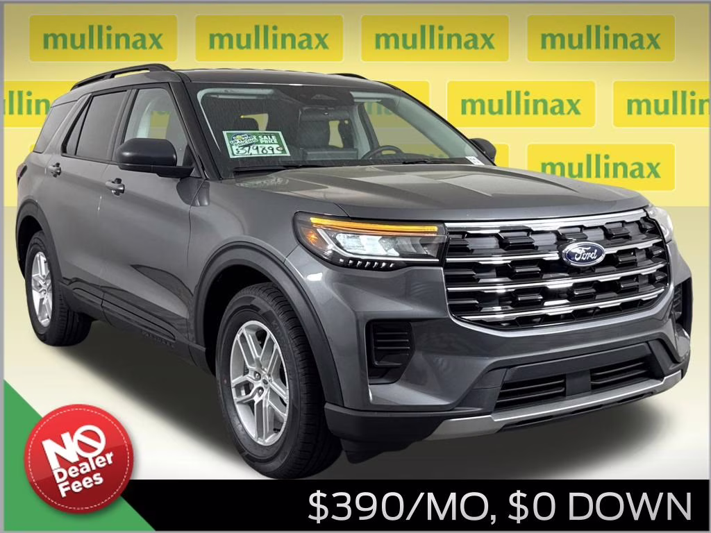 2026 Carbonized Gray Metallic Ford Explorer Active RWD SUV