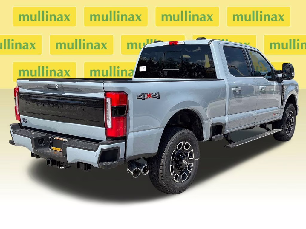 2026 Gray Metallic Ford Super Duty F-350 SRW Platinum 4X4 Truck