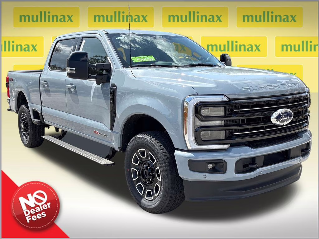 2026 Gray Metallic Ford Super Duty F-350 SRW Platinum 4X4 Truck