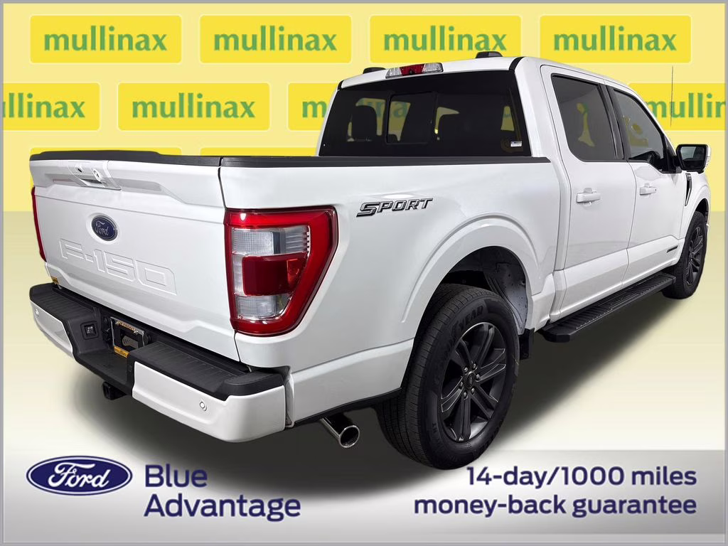 2023 White Metallic Ford F-150 Lariat RWD Truck