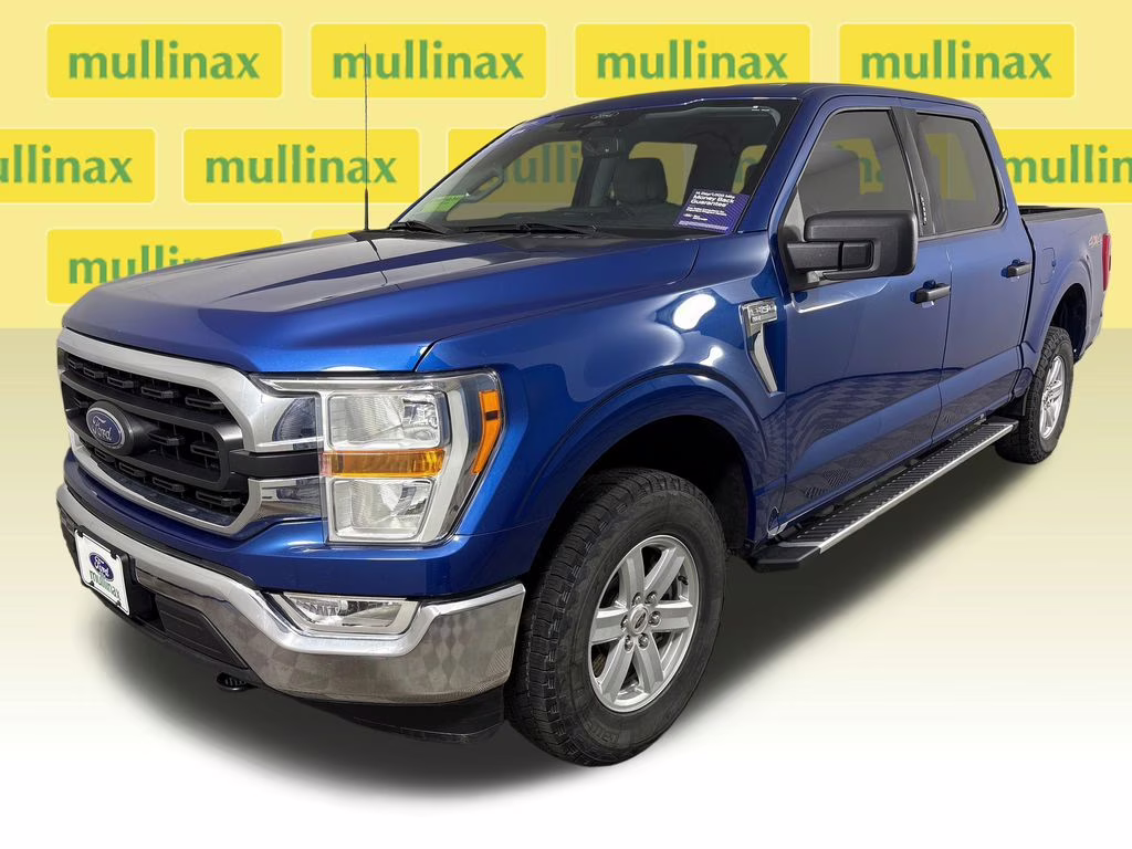 2022 Atlas Blue Metallic Ford F-150 XLT 4X4 Truck