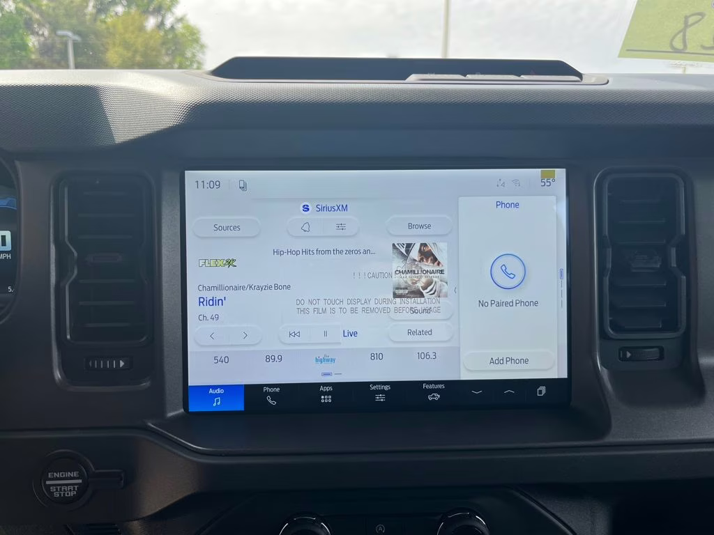 2026 Avalanche Gray Ford Bronco Base 4X4 SUV