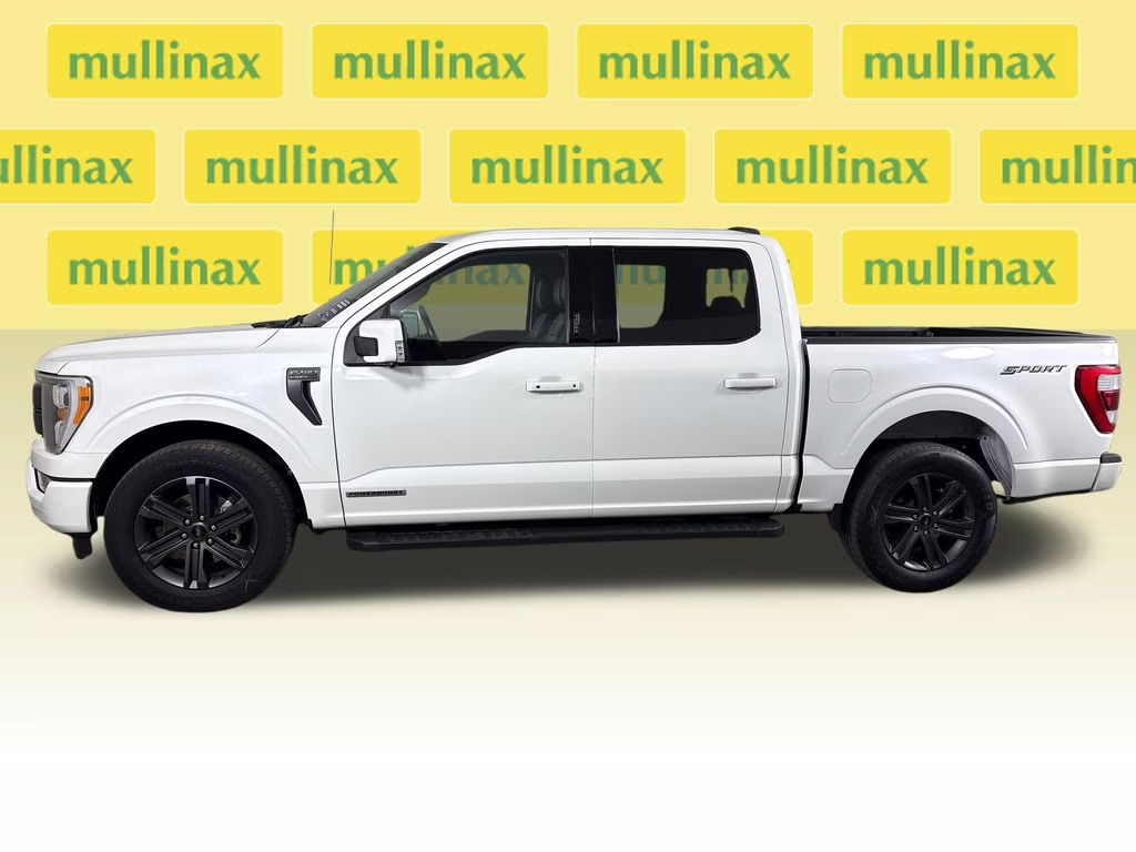 2023 White Metallic Ford F-150 Lariat RWD Truck