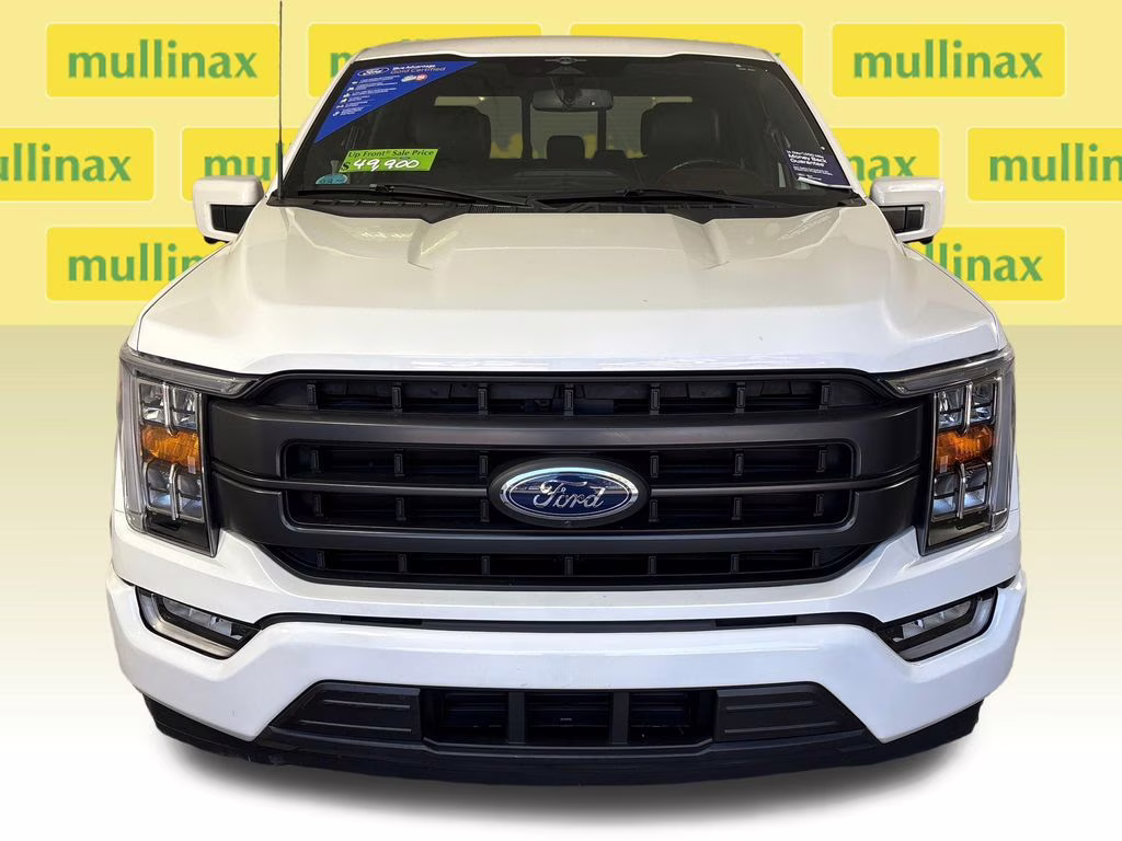 2023 White Metallic Ford F-150 Lariat RWD Truck