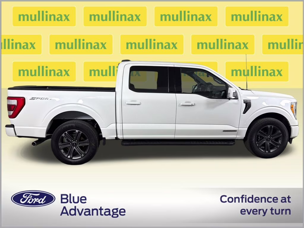 2023 White Metallic Ford F-150 Lariat RWD Truck