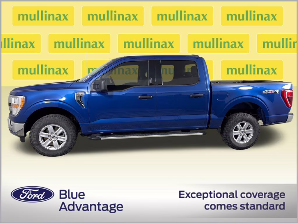 2022 Atlas Blue Metallic Ford F-150 XLT 4X4 Truck