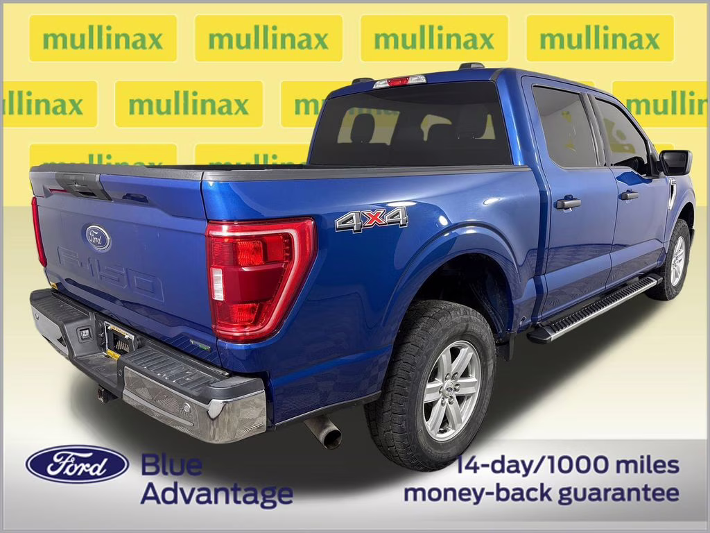 2022 Atlas Blue Metallic Ford F-150 XLT 4X4 Truck