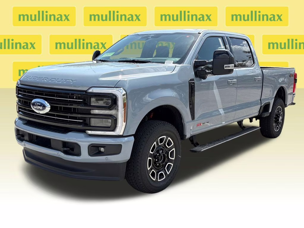 2026 Gray Metallic Ford Super Duty F-350 SRW Platinum 4X4 Truck