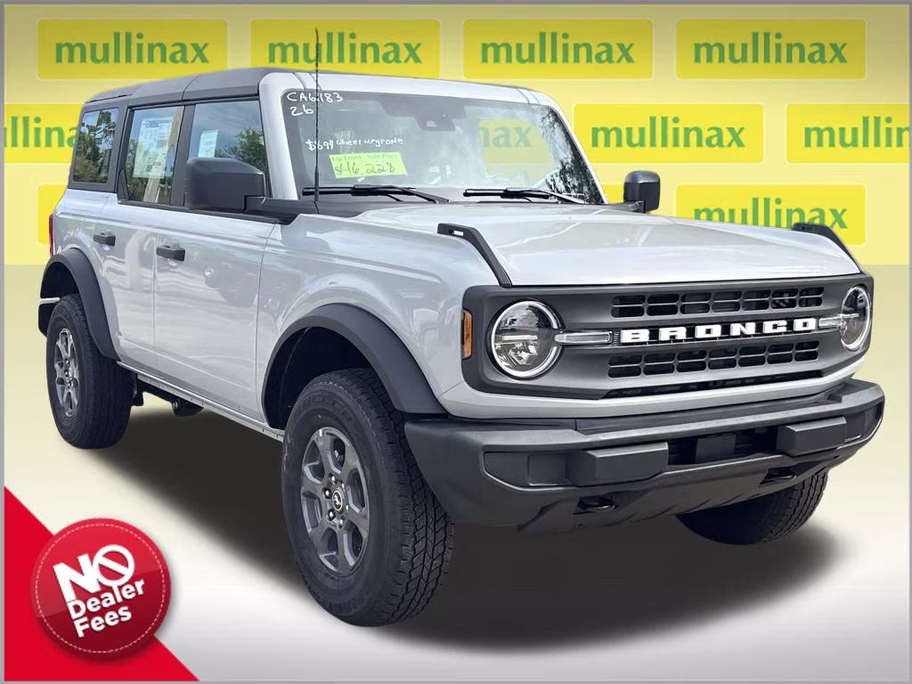 2026 Avalanche Gray Ford Bronco Base 4X4 SUV